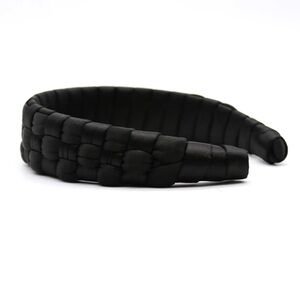 Black Quilted Headband